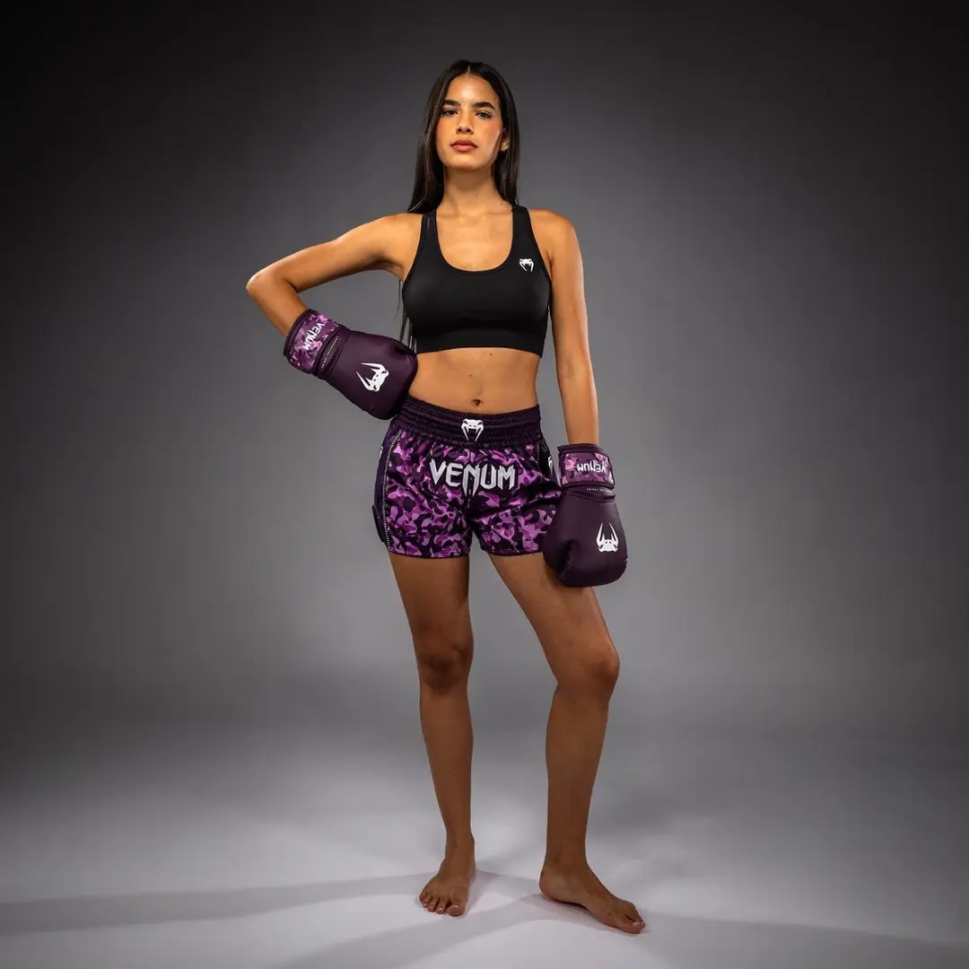 Venum Iris Muay Thai Shorts - XL - Paars/Roze - afbeelding 6 van 6