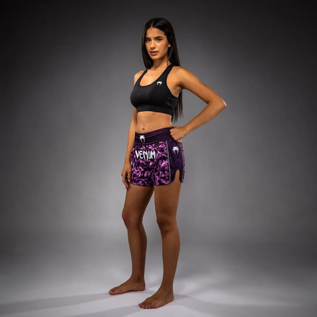 Venum Iris Muay Thai Shorts - XL - Paars/Roze