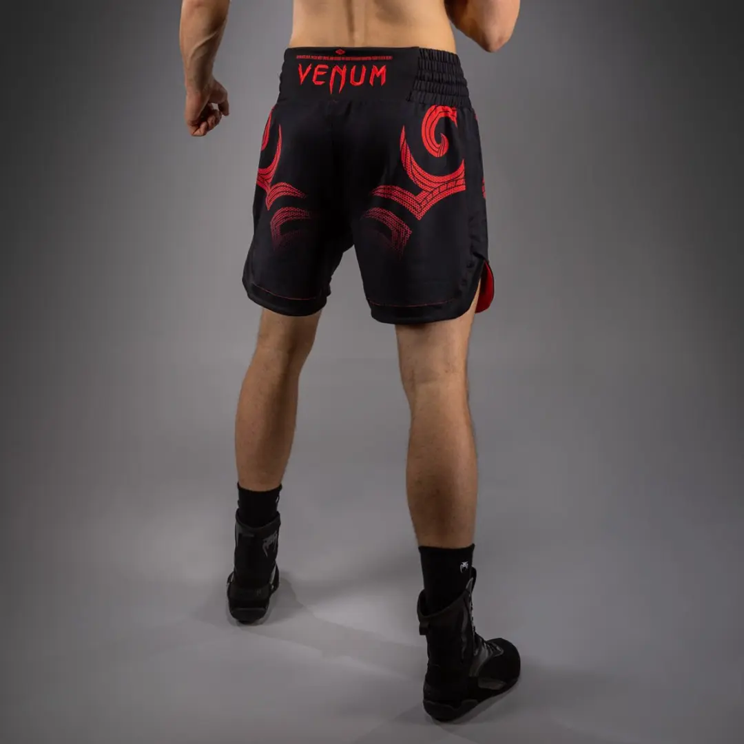 Venum Mike Tyson Tiger Boxing Shorts - Zwart/Rood S - afbeelding 6 van 6