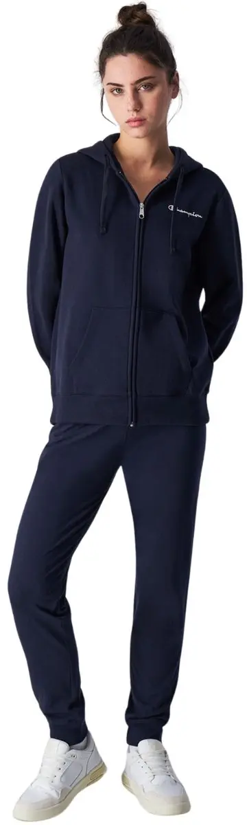 Champion Full Zip Hoodie Dames - Maat L - Donkerblauw