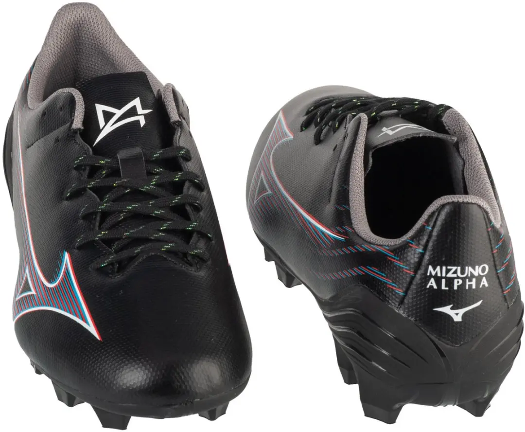 Mizuno Alpha Select FG Voetbalschoenen 44.5 - Zwart