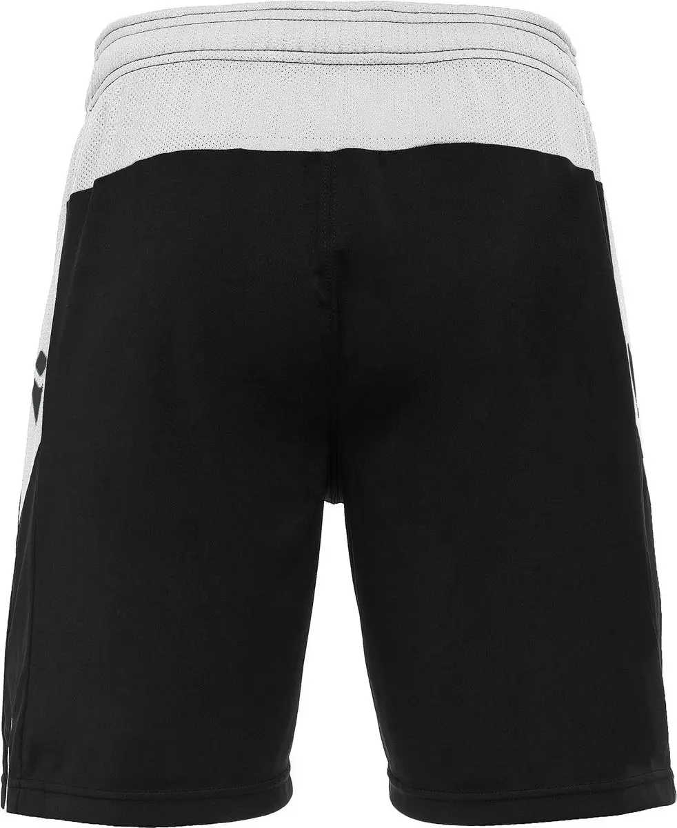 Macron Tempel Short Kinderen 11-12Y - Zwart/Wit