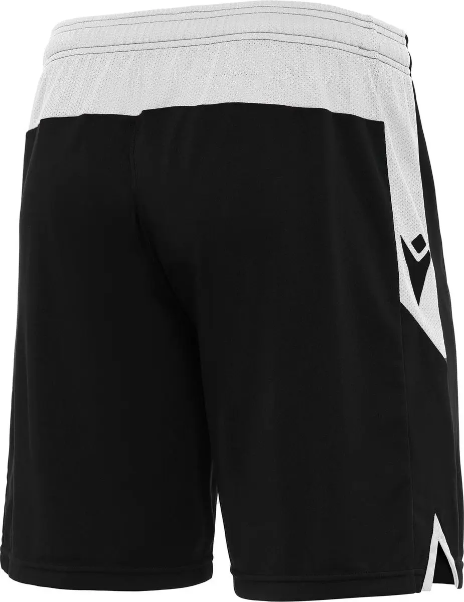 Macron Tempel Short Kinderen 11-12Y - Zwart/Wit