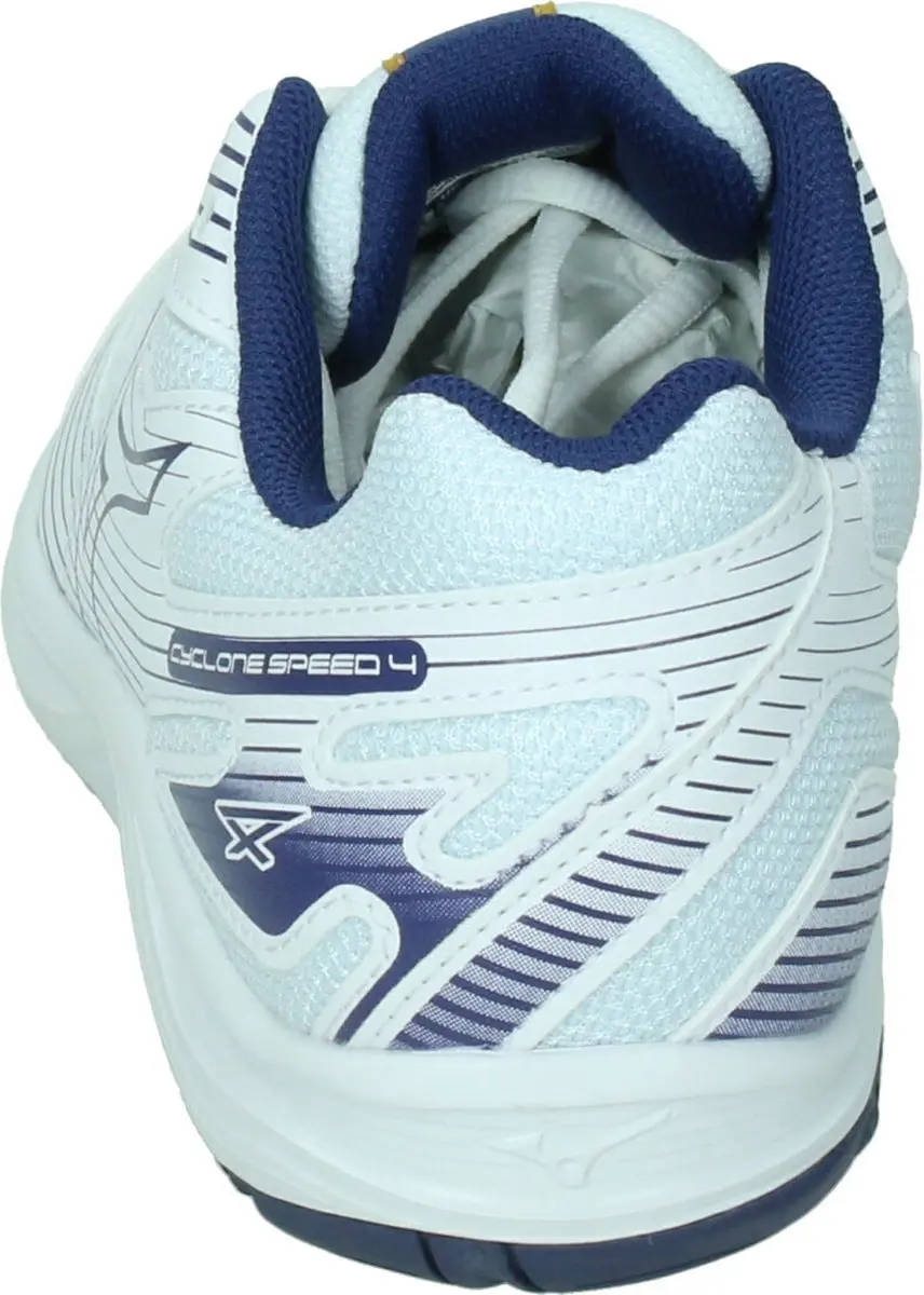 Mizuno Cyclone Speed 4 Hardloopschoenen - Maat 46 - Wit/Blauw