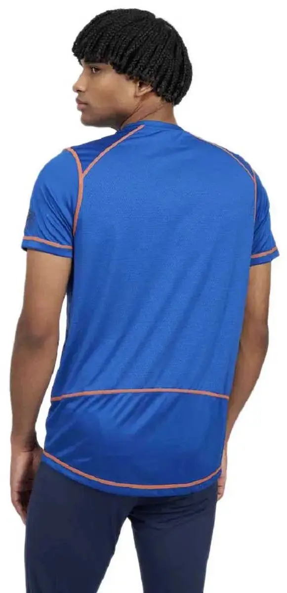 Umbro Pro Training T-shirt - S - Deep Surf/Vermillion Orange