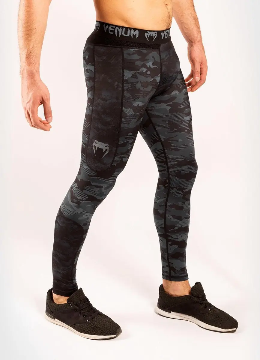 Venum Defender Compressiebroek S - Dark Camo