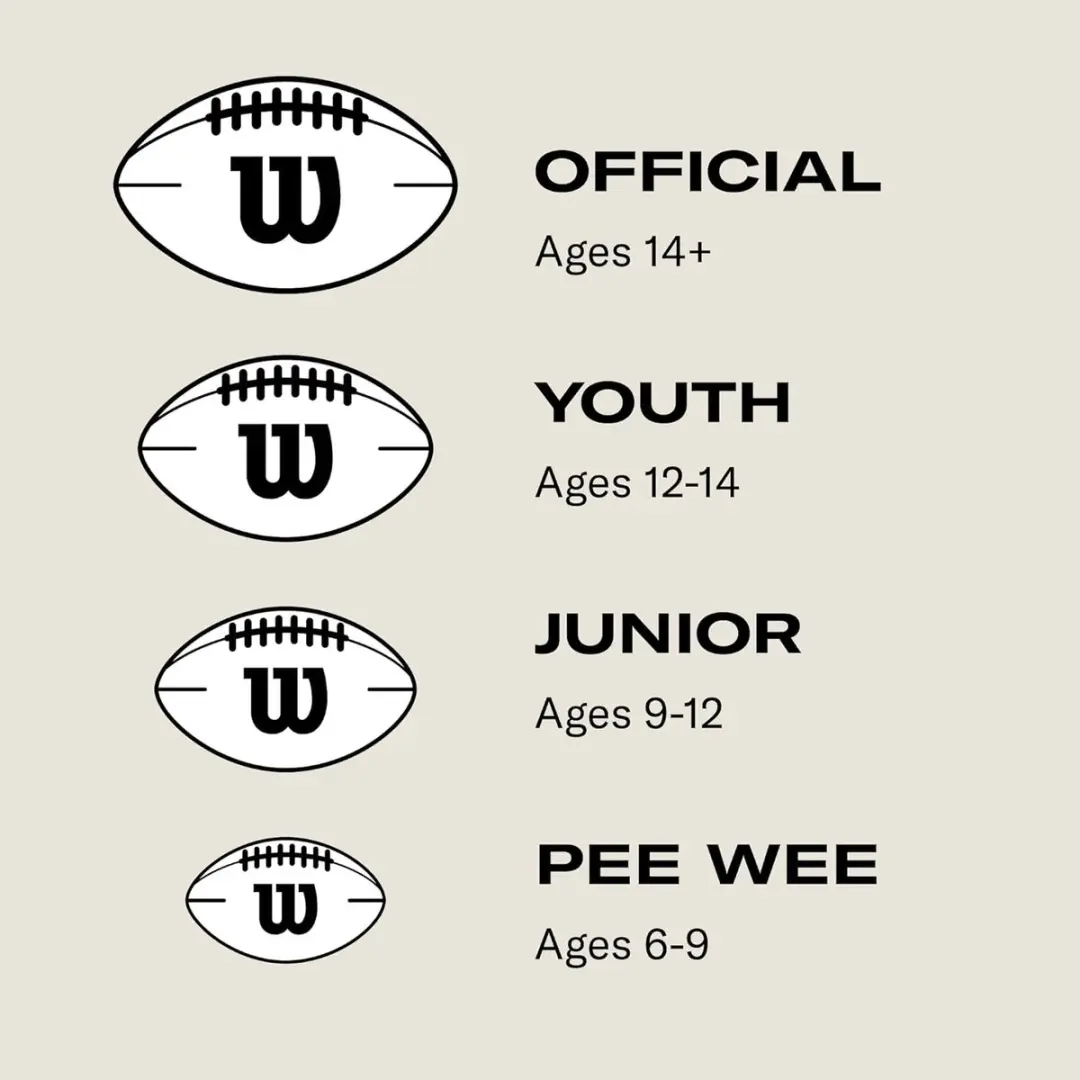 Wilson NFL American Football Ignition - Officieel formaat - Bruin