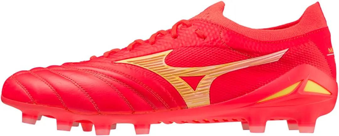 Mizuno Morelia Neo IV Beta Voetbalschoen - Rood - Maat 41 - afbeelding 2 van 5