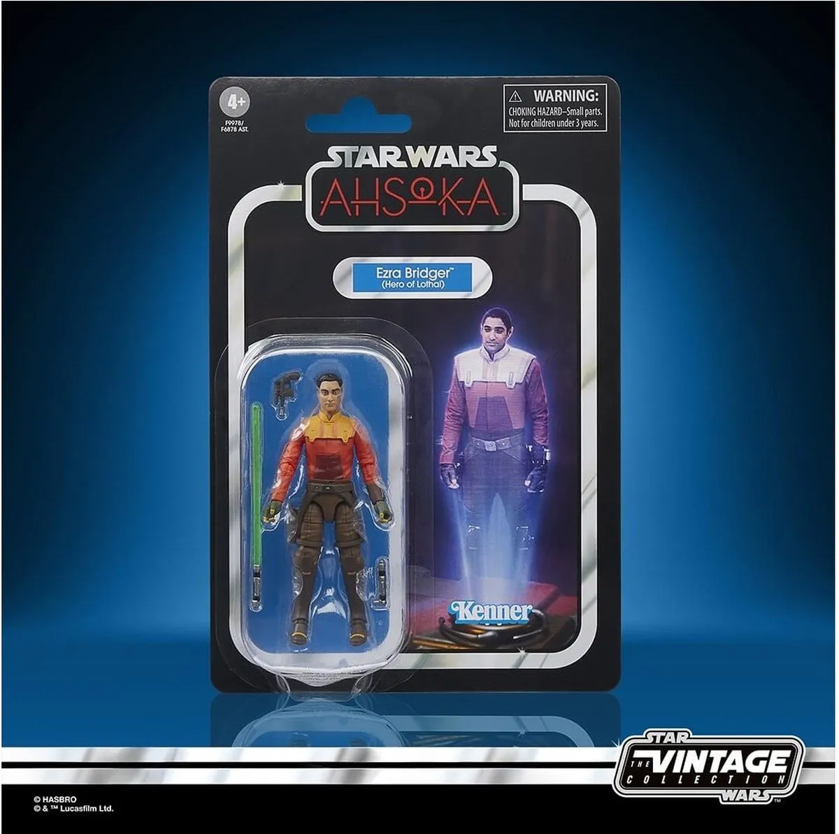Hasbro Star Wars Ahsoka Vintage Collection Ezra Bridger Action Figuur 10cm - Multi - afbeelding 6 van 6