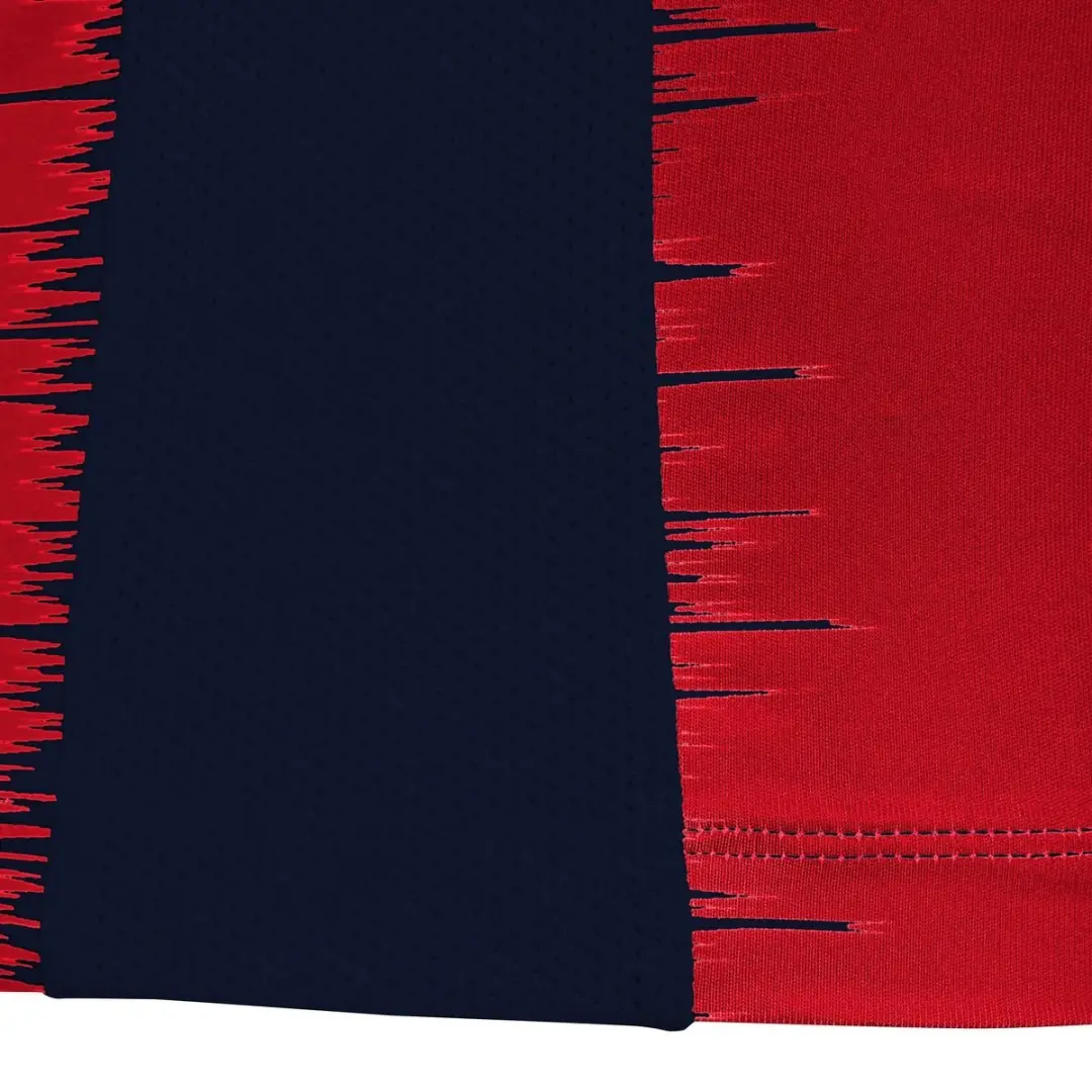 Macron Miram Shirt Heren - M - Marine/Rood