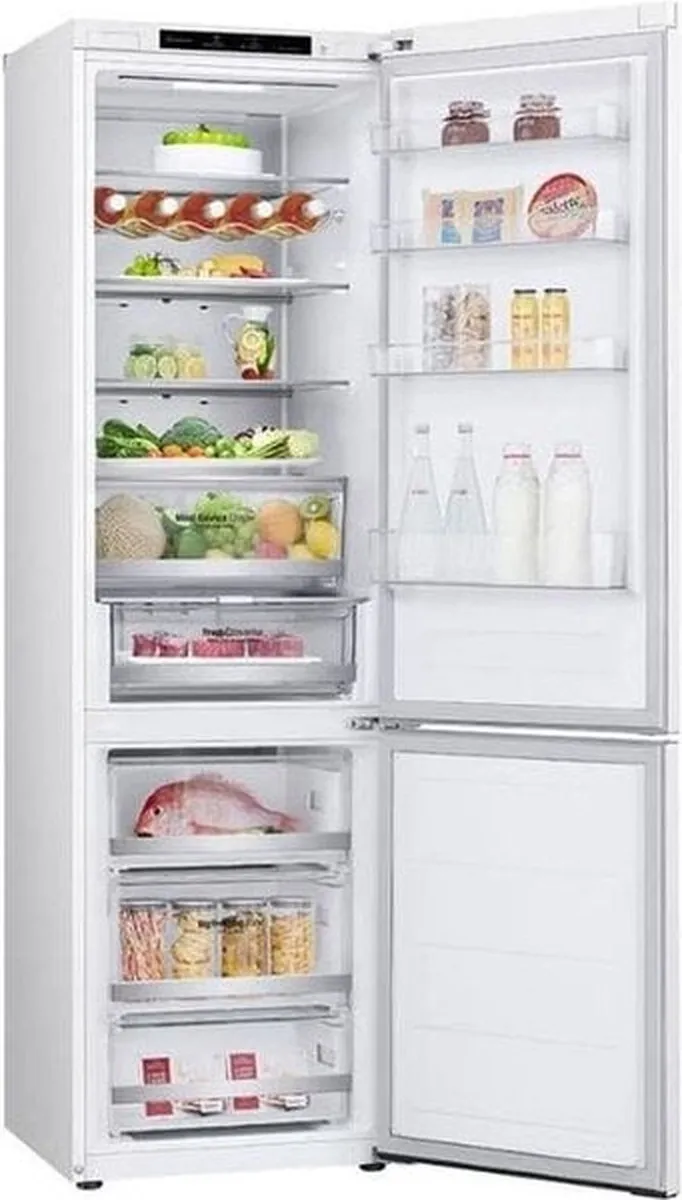 LG GBV5240CSW Koelvriescombinatie - 387L - Wit
