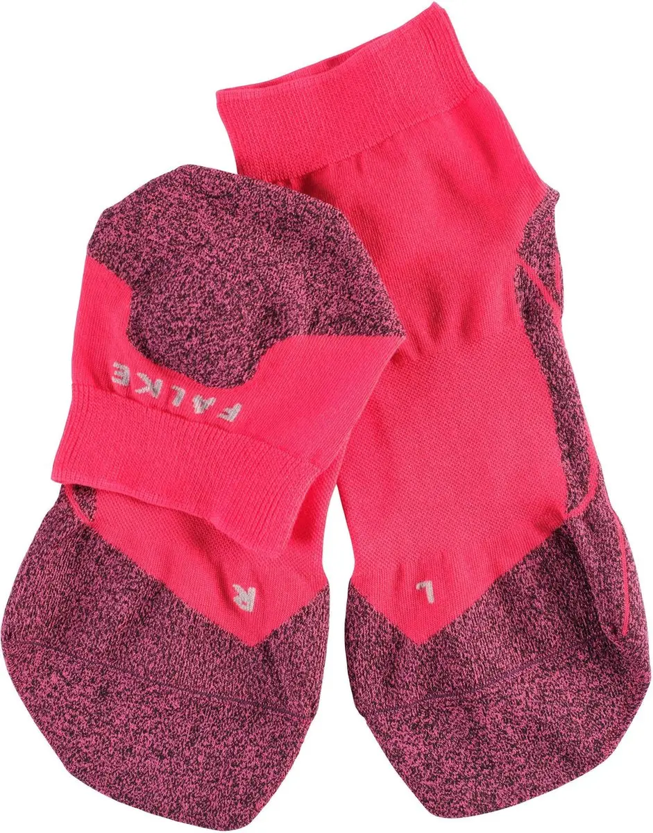 Falke RU4 Light Short Anti-Blaar Sokken Dames - Rood - Maat 41-42
