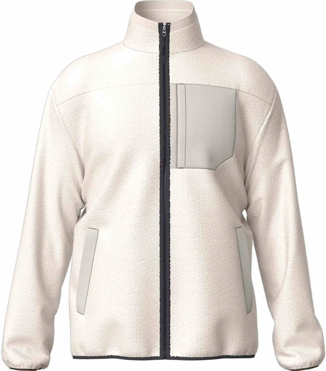 Cube Fleece Jacket Beige