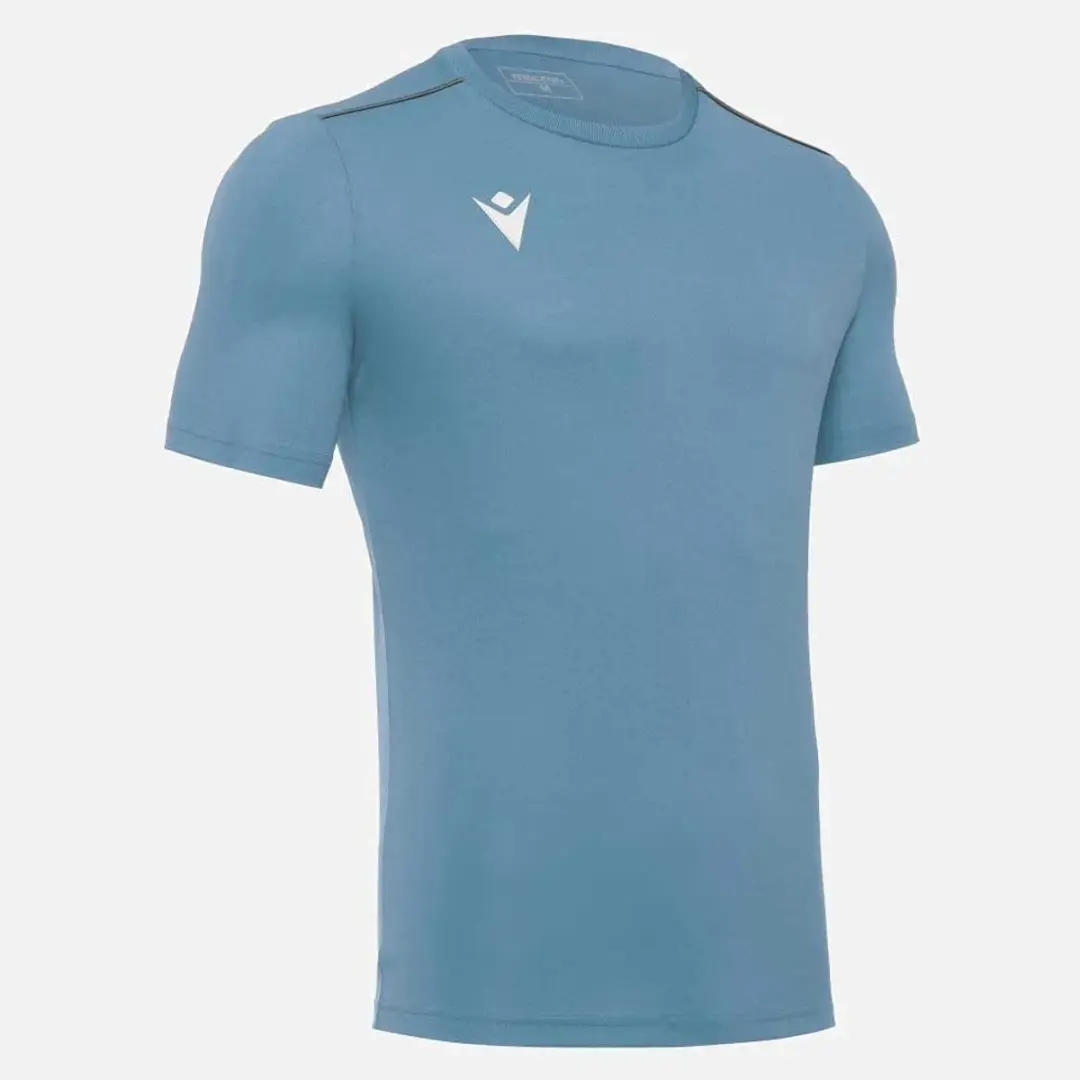 Macron Rigel Hero Shirt Korte Mouw Heren - M - Hemelsblauw