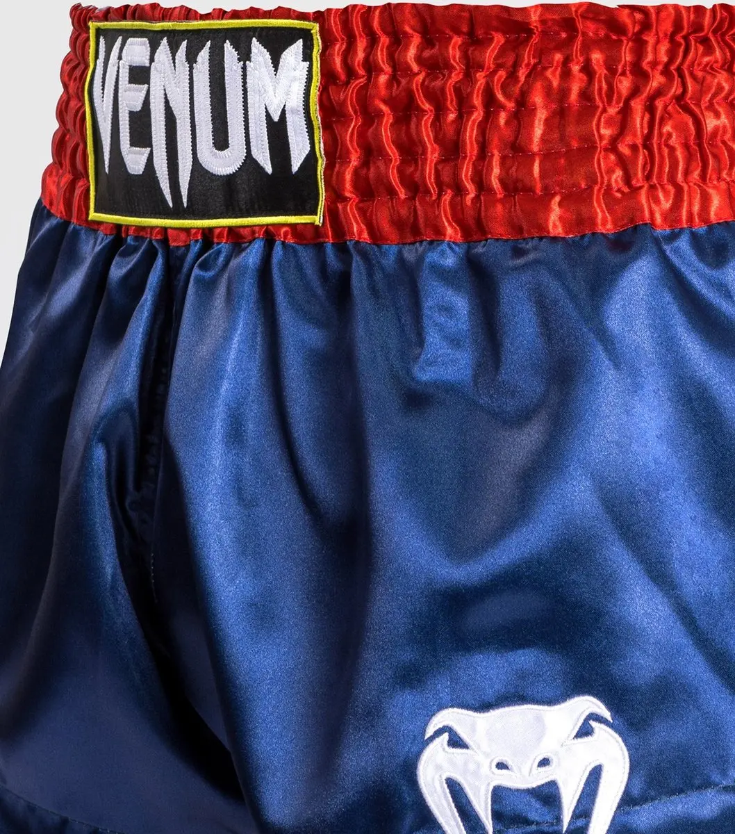 Venum Classic Muay Thai Shorts VENUM-03813-625 - XL - Blauw/Rood/Wit
