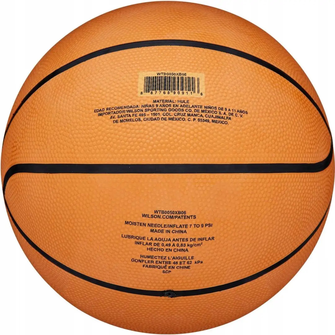 Wilson Gamebreaker Streetball Basketbal Maat 5 - Oranje/Zwart