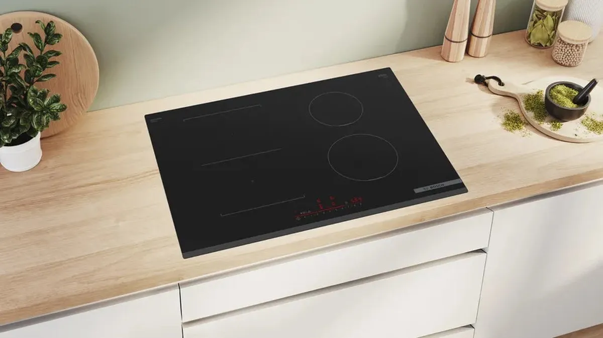 Bosch PVS731HB1E - Inductiekookplaat - 70 cm - Zwart - Sneller koken met PowerBoost -CombiZone - Home Connect