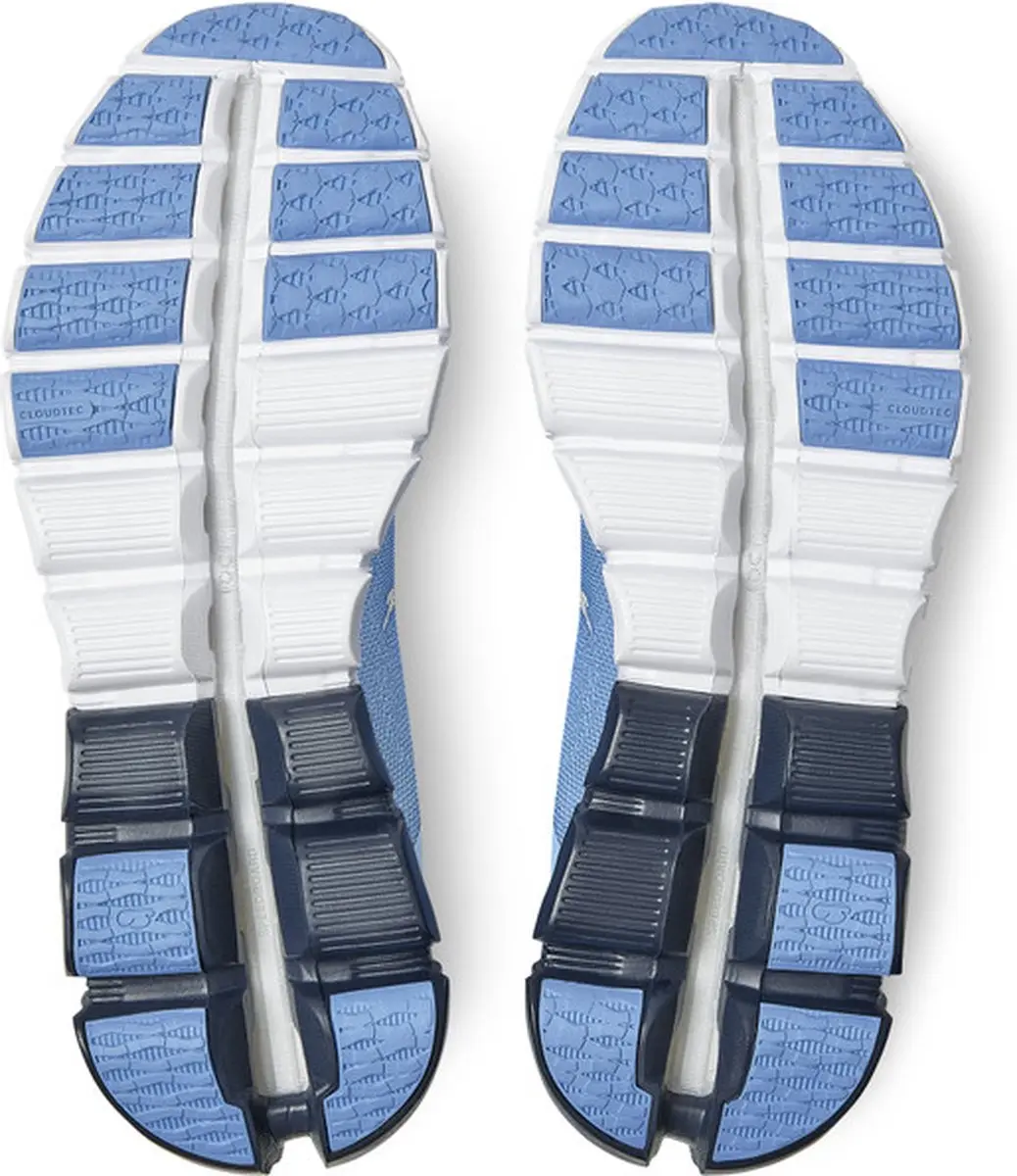 ON Running Cloudflow Dames Sportschoenen - Weg - wit/blauw