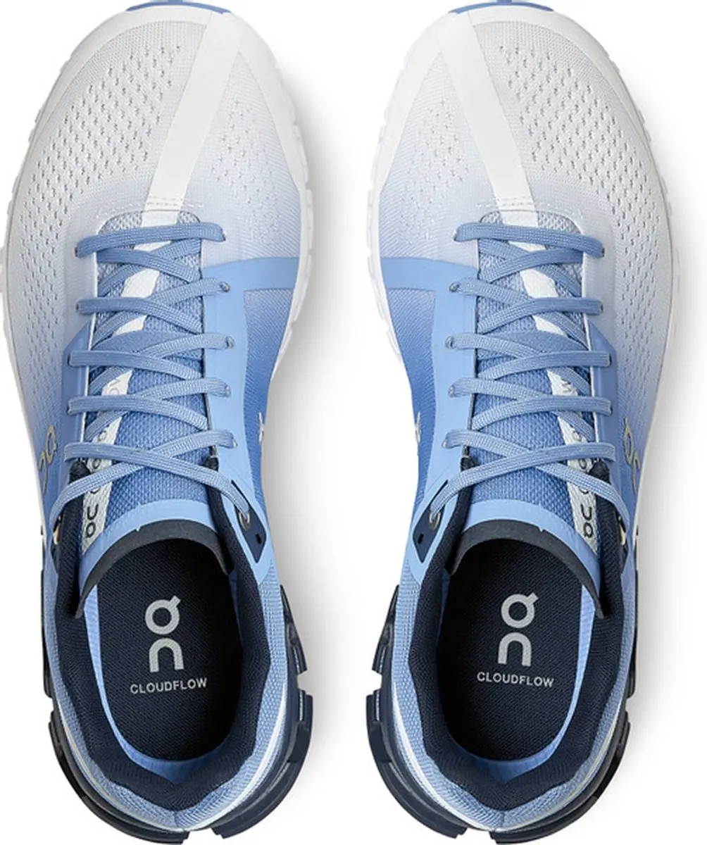ON Running Cloudflow Dames Sportschoenen - Weg - wit/blauw