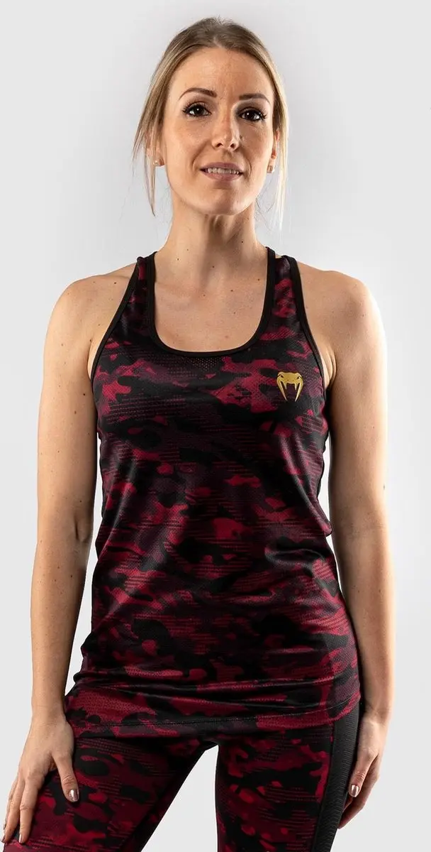 Venum Defender 2.0 Dames Tank Top - L - Zwart/Rood