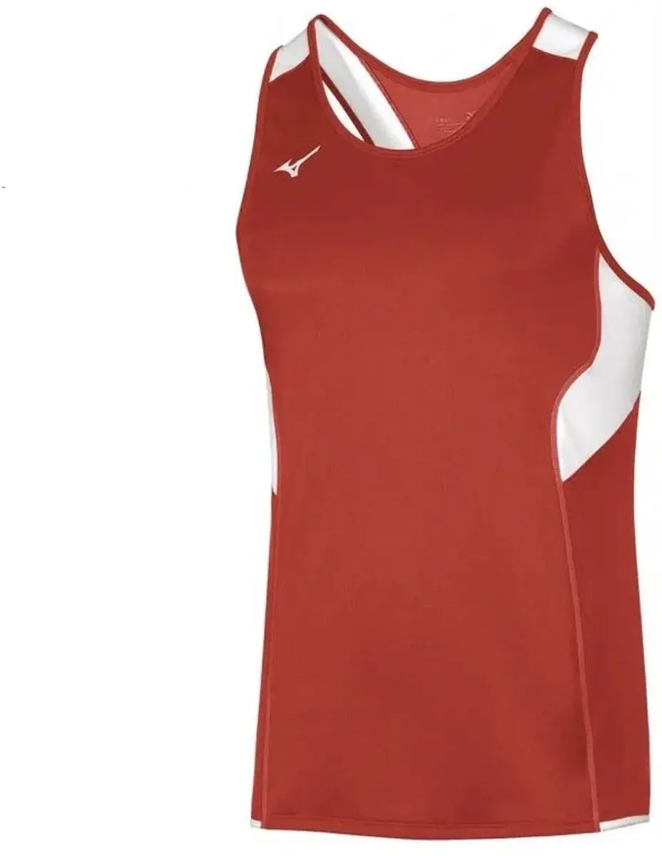 Mizuno Premium Japan Mouwloos T-shirt - M - Rood