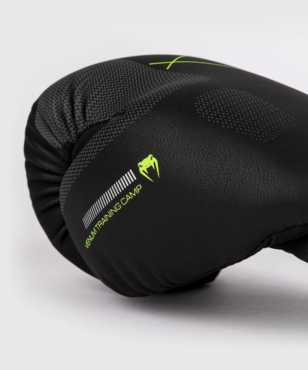Venum Training Camp 4.0 Bokshandschoenen 10 oz - Zwart/Neo Groen