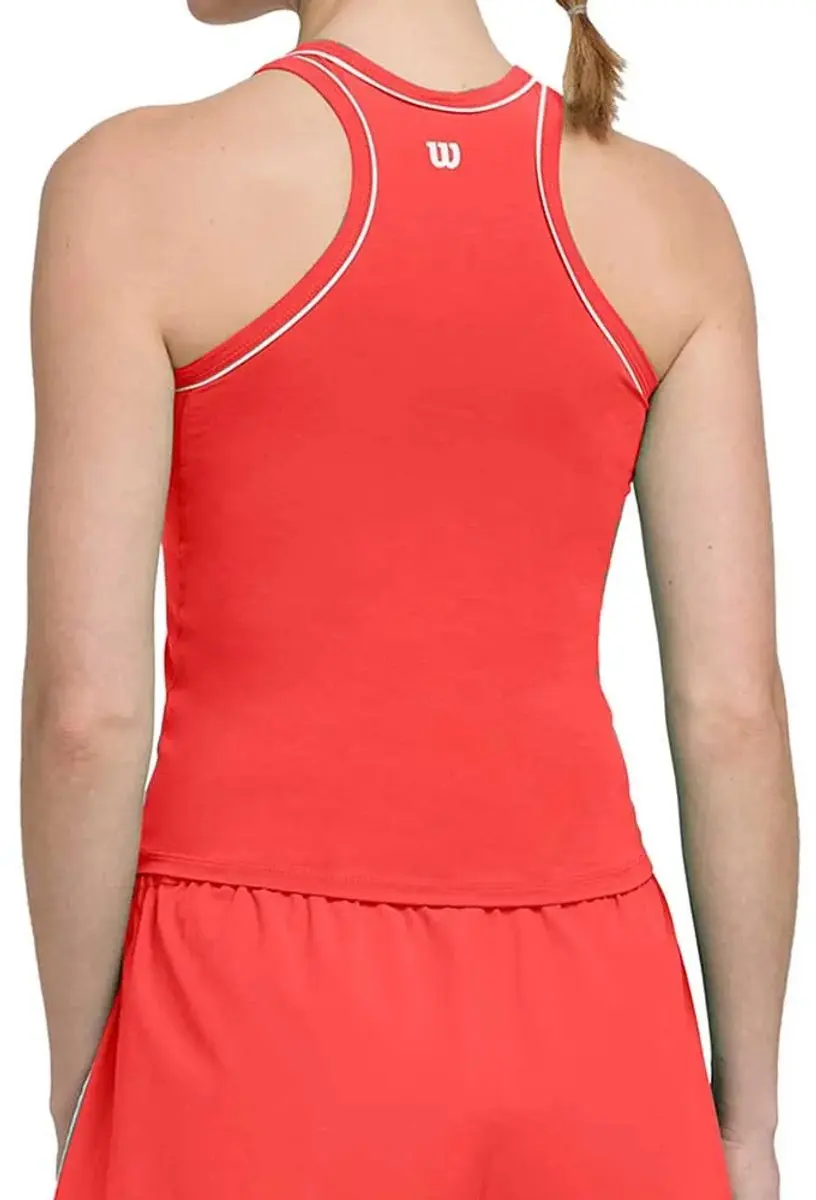 Wilson Team Mouwloos T-shirt - M - Rood/Infrared