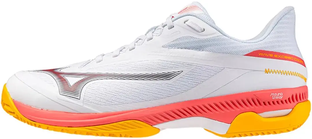 Mizuno Wave Exceed Court CC Clay Court Schoenen 44.5 - Wit