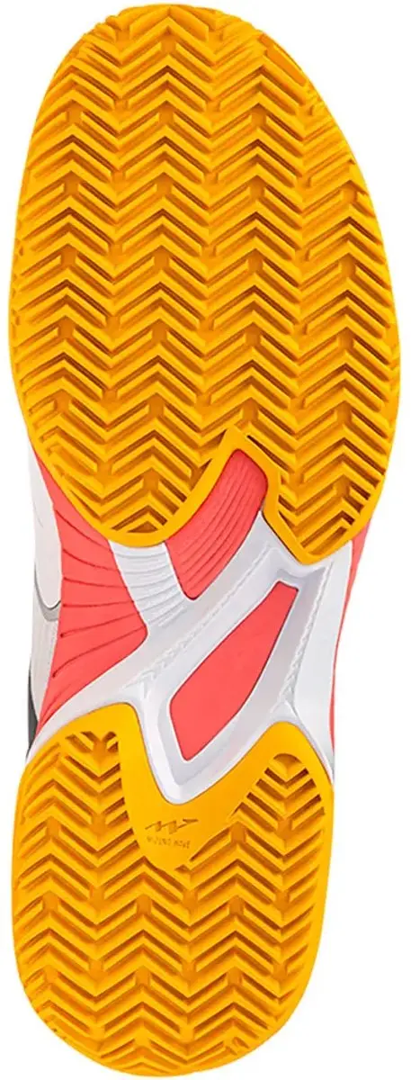 Mizuno Wave Exceed Court CC Clay Court Schoenen 44.5 - Wit - afbeelding 6 van 6