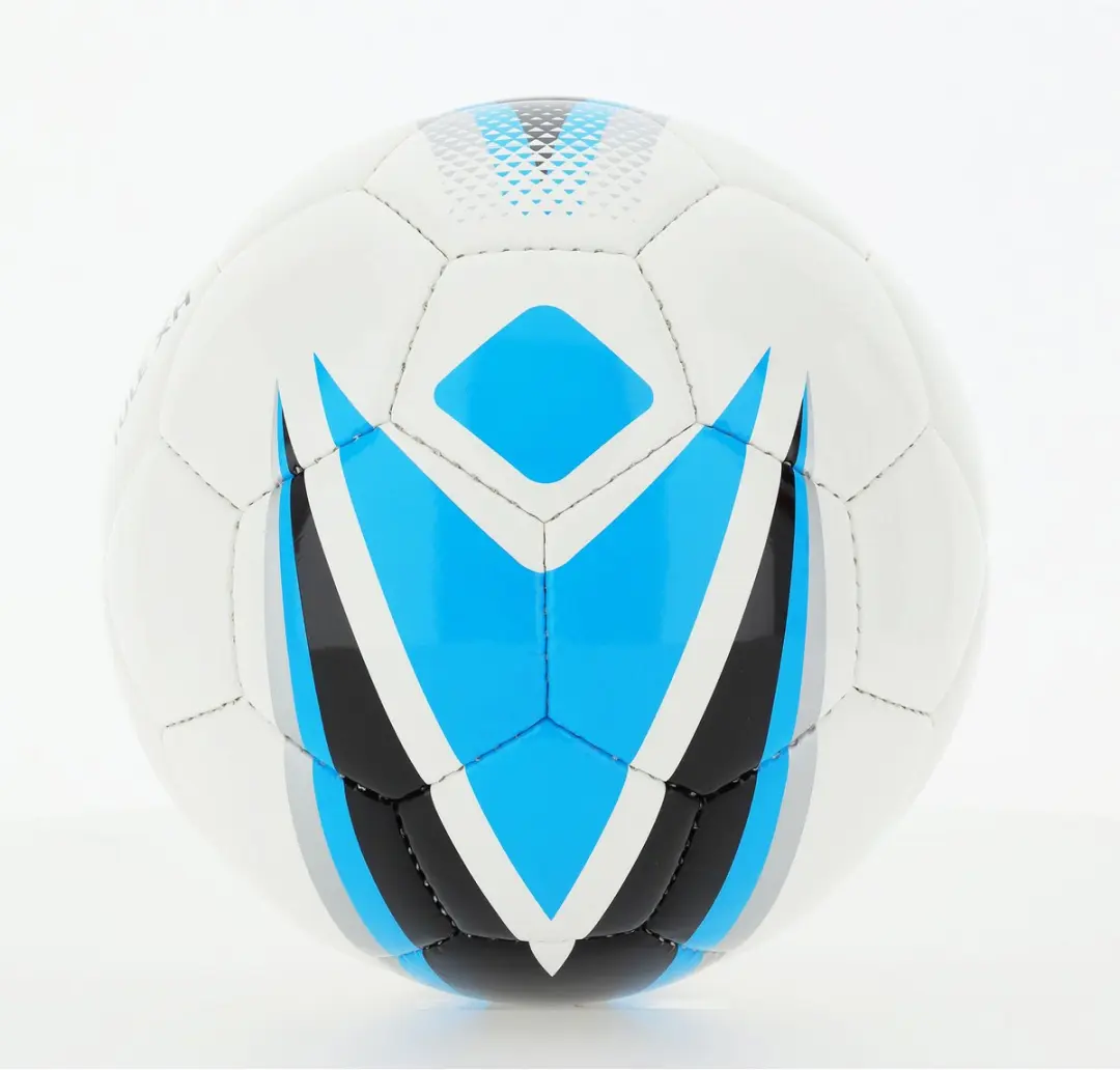 Macron Tule XH N.5 Sportsbal - Wit/Blauw/Zwart