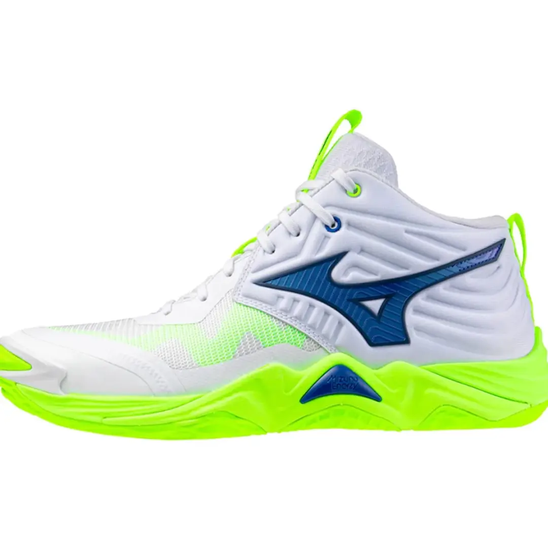 Mizuno Wave Momentum Elite Mid Indoor Sportschoenen 42.5 - Wit