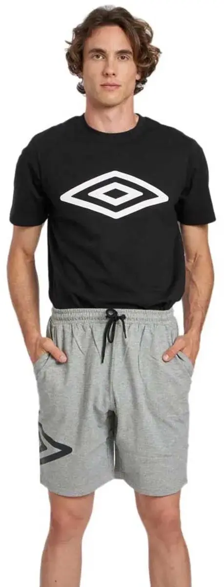Umbro Octans Korte Broek - S - Grijs