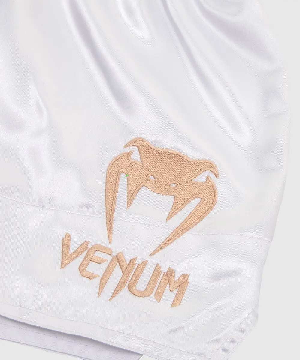 Venum Muay Thai Short Classic Wit/Goud M