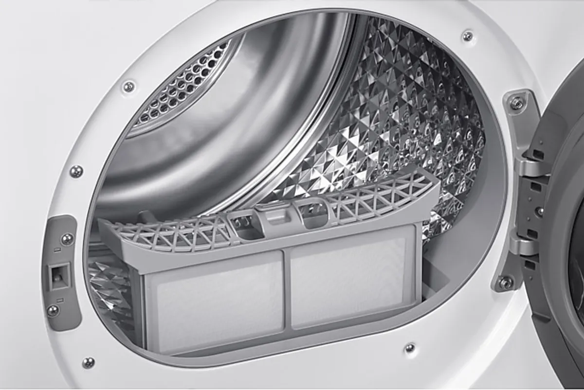 Samsung DV9UDG52A0TEEN Wasdroger 9 kg - Wit
