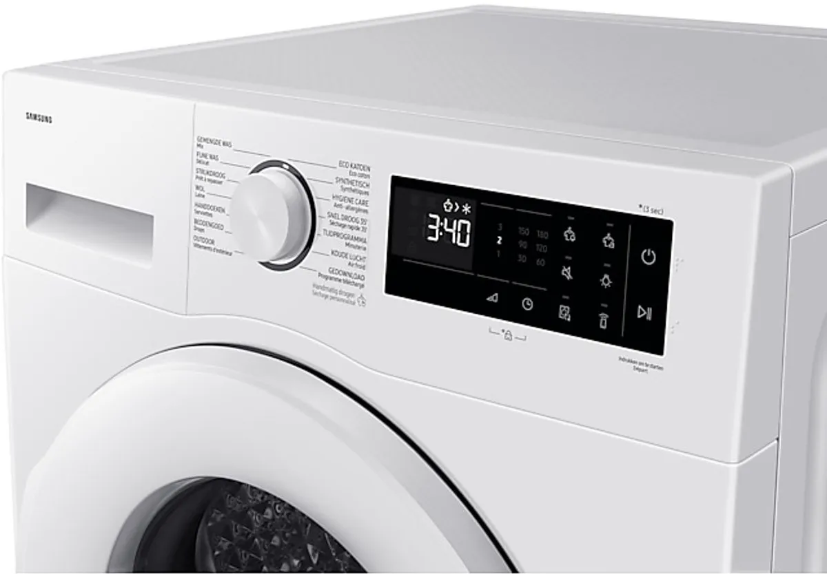 Samsung DV9UDG52A0TEEN Wasdroger 9 kg - Wit