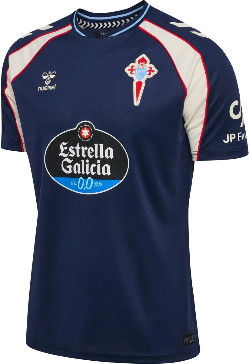 Hummel RC Celta de Vigo 26/27 T-shirt - Blauw - 2XL - afbeelding 6 van 6