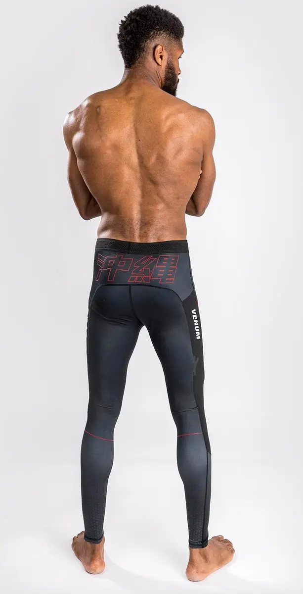 Venum Okinawa 3.0 Sportlegging - XL - Zwart/Rood