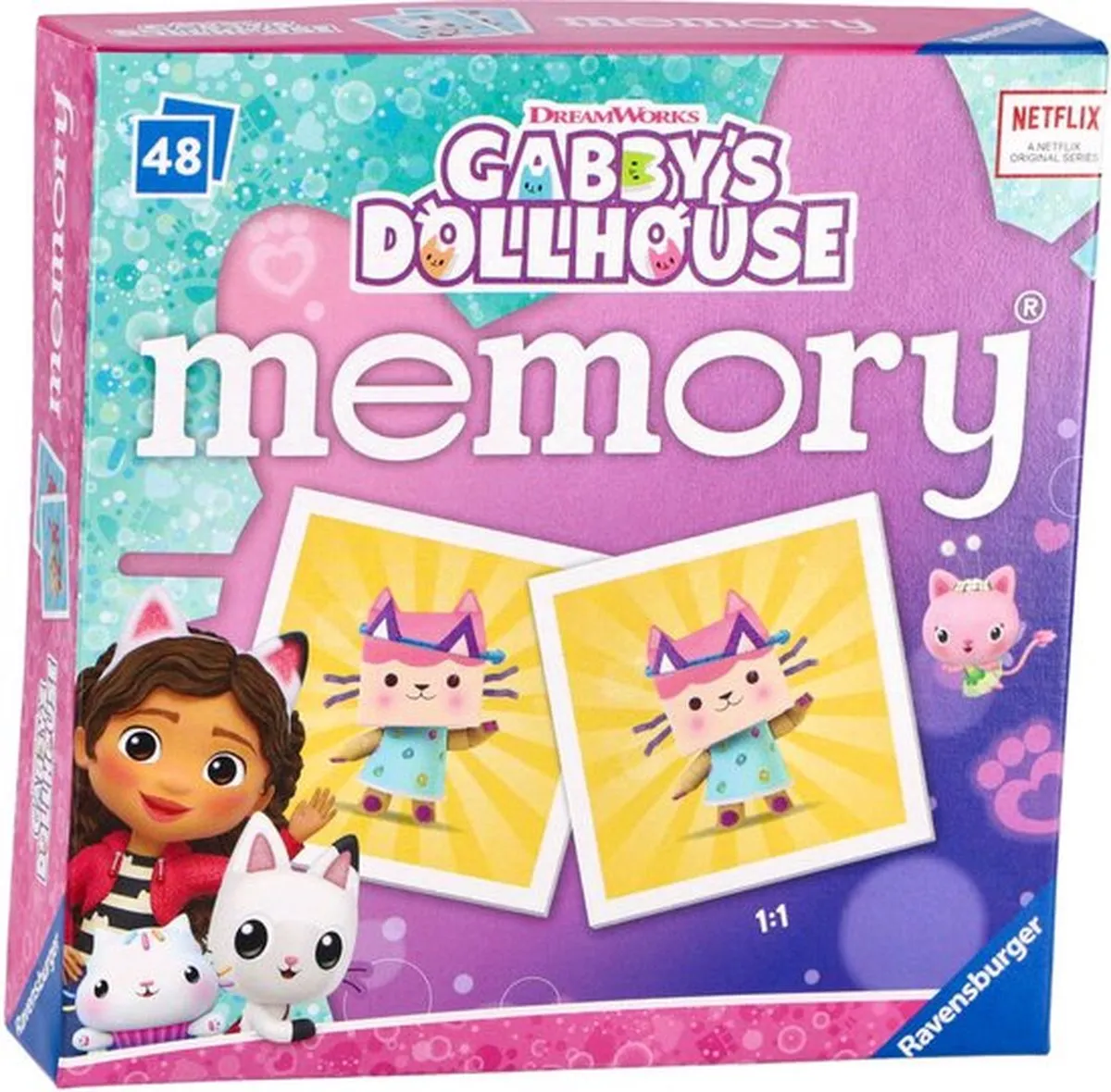 Ravensburger Gabby’s Dollhouse Mini Memory - 20956 - afbeelding 6 van 6