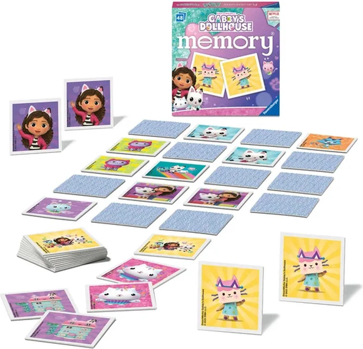 Ravensburger Gabby’s Dollhouse Mini Memory - 20956