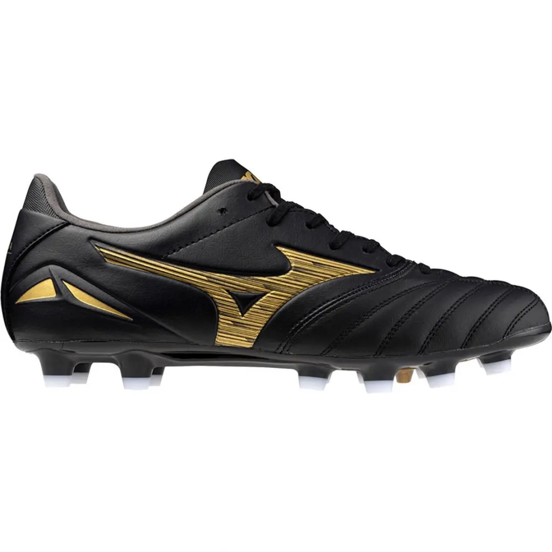 Mizuno Morelia Neo IV Pro Voetbalschoenen 43 - Zwart/Goud