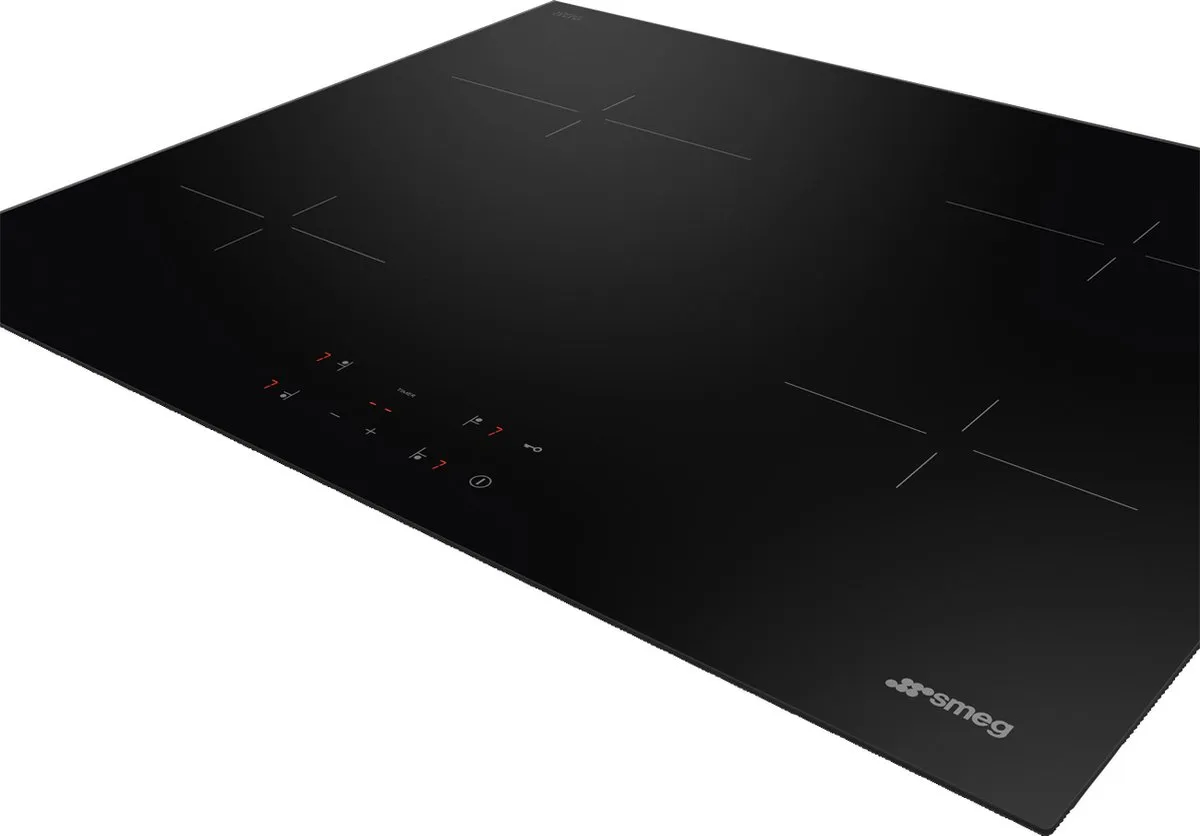 Smeg SE264TD1 Keramische Kookplaat 60cm - 4 Zones - Zwart