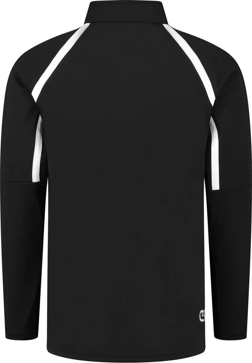 Cruyff Turn Tech Half Zip Trainingssweater Heren XL - Zwart/Wit