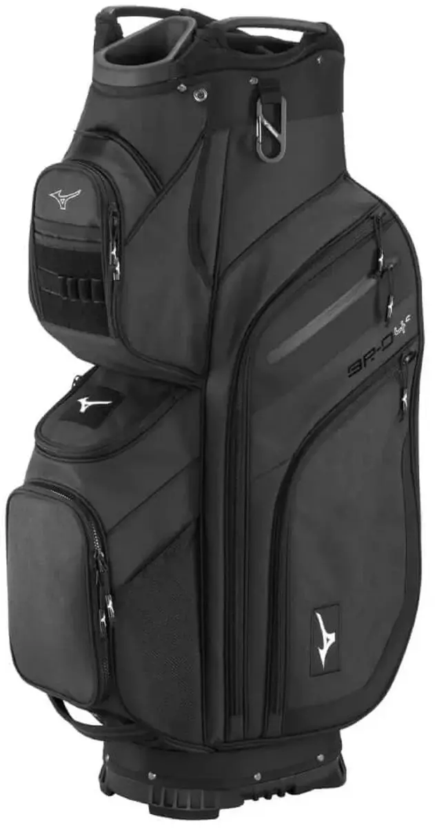 Mizuno BRD4 Waterwerende Golftas - Cartbag Zwart