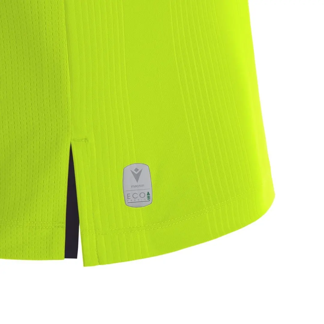 Macron Dienst Scheidsrechtersshirt Korte Mouw - M - Fluogeel