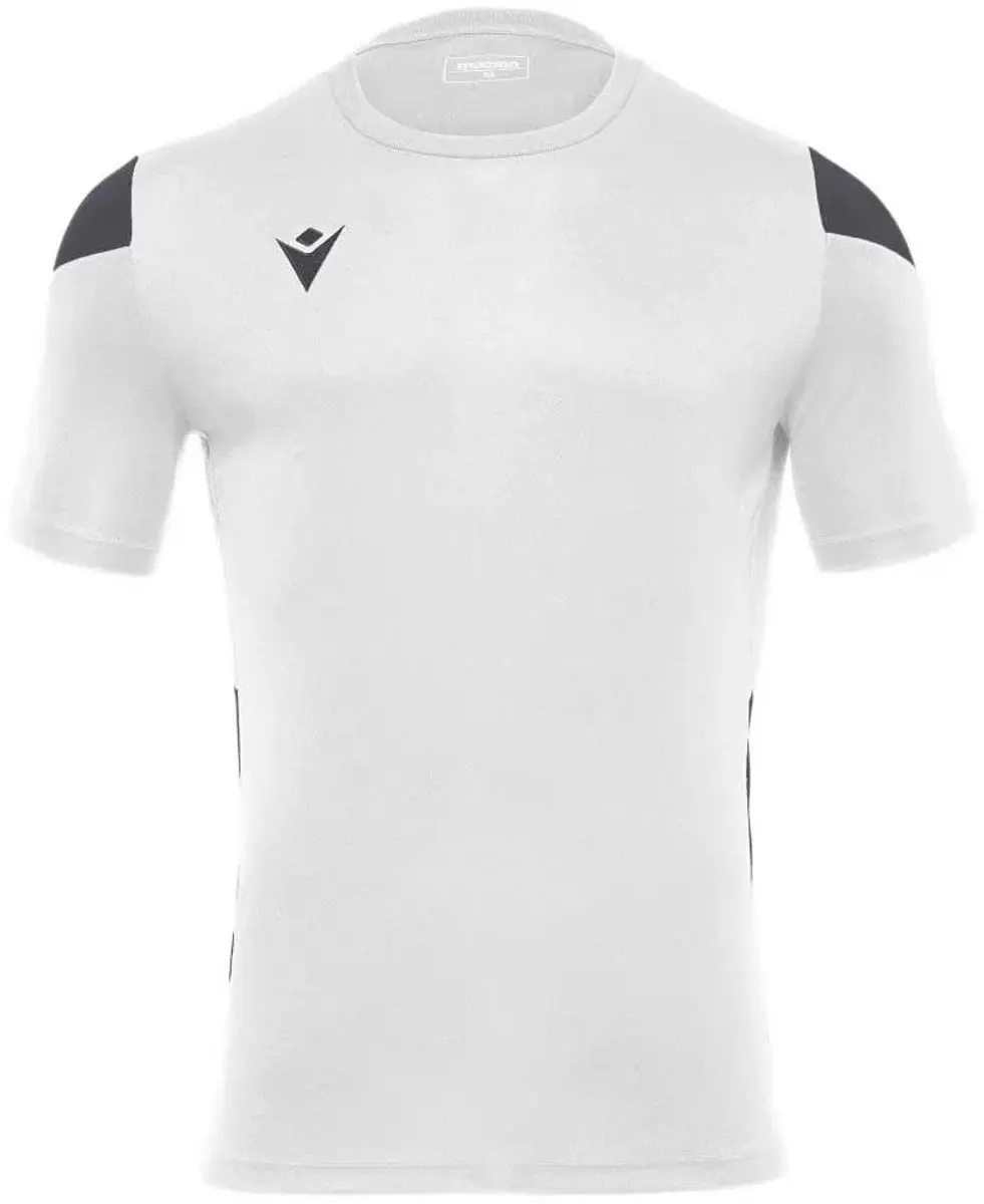 Macron Polis Shirt Korte Mouw Heren - XL Wit - afbeelding 6 van 6