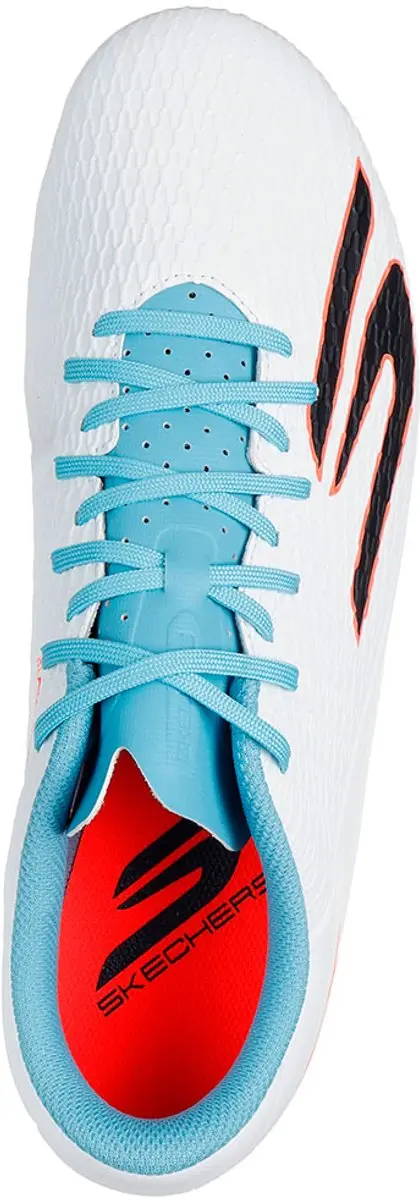 Skechers Club MG Voetbalschoenen 46 - Wit/Turquoise/Rosa