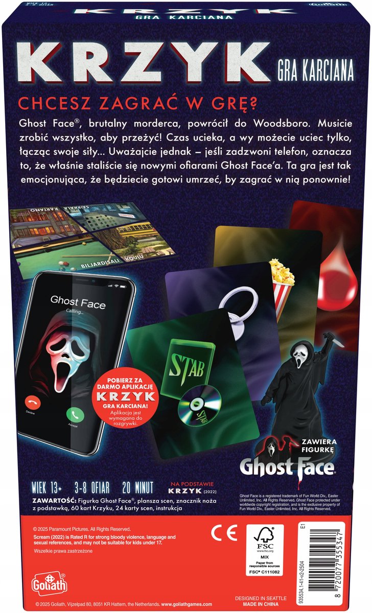 Goliath Scream! - Snel en Leuk Kaartspel voor 3+ Spelers