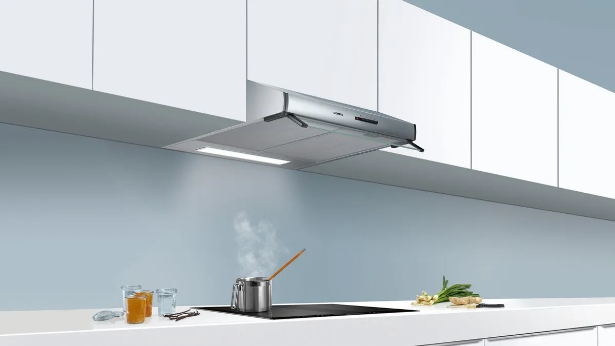 Siemens iQ100 LU63LCC50 Onderbouw Afzuigkap 60cm - 350m³/u - RVS - afbeelding 6 van 6