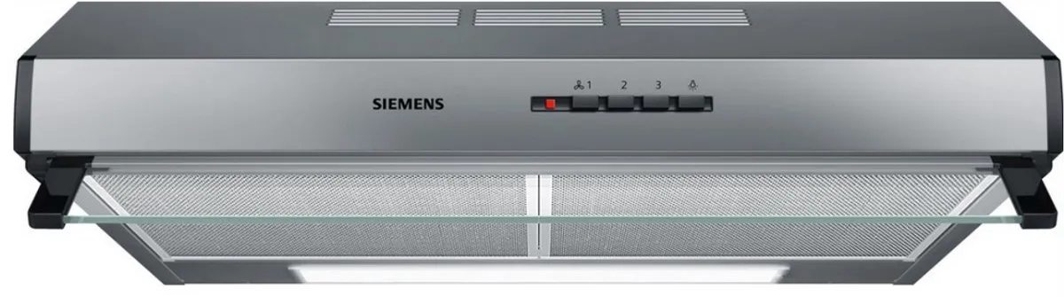 Siemens iQ100 LU63LCC50 Onderbouw Afzuigkap 60cm - 350m³/u - RVS