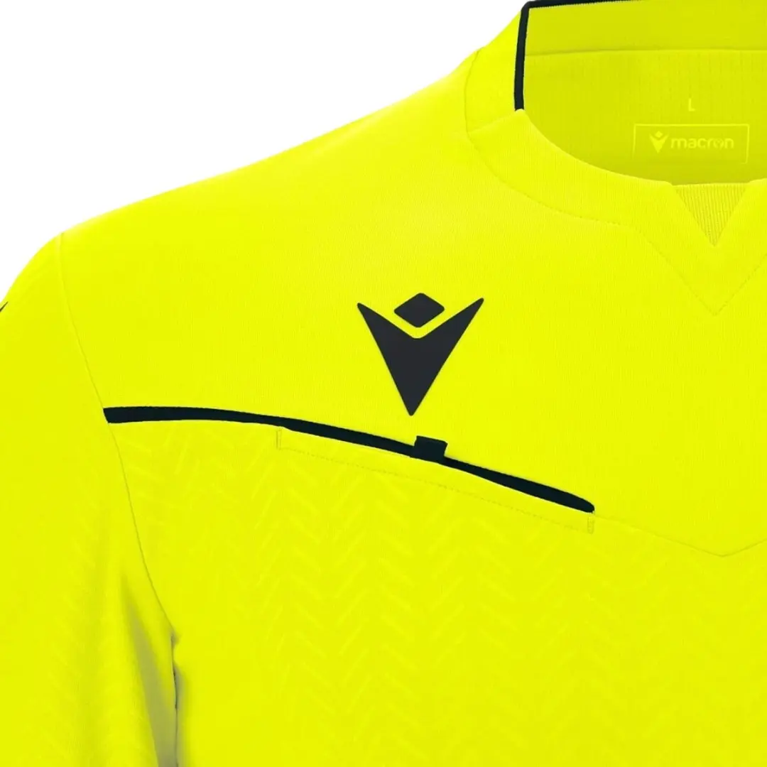 Macron Kateryn Eco Sportshirt - XL - Neon geel